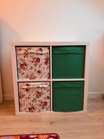 Ikea Kallax meubel incl 4 manden, Huis en Inrichting, Kasten | Ladekasten, Ophalen, Zo goed als nieuw