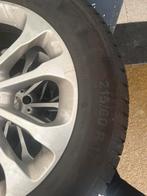 4 Velgen met banden daarbij van Mercedes 17inch, Auto-onderdelen, 215 mm, 17 inch, Ophalen of Verzenden, Band(en)
