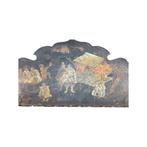 Napoleon III pijphouder: Asian Elegance hout en metaal, Antiek en Kunst, Ophalen of Verzenden