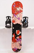 120 cm kinder snowboard BURTON LTR black/pink, woodcore, FLA, Gebruikt, Board, Verzenden