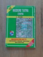 Wandelkaart Lage Tatra (Slovakije), 1800 tot 2000, Europa Overig, Ophalen of Verzenden, Landkaart