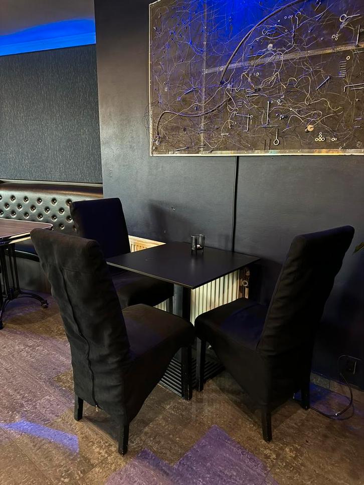 30 Housse de chaise noir neuf qualité premium tissu épais, Maison & Meubles, Chaises, Neuf, Cinq, Six Chaises ou plus, Tissus