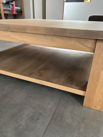 Eiken Salontafel beschikbaar voor biedingen