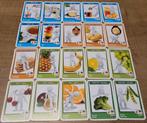 53 verzamelkaarten over voeding en beweging + stickers, Verzamelen, 1980 tot heden, Ophalen of Verzenden, Zo goed als nieuw, Prent