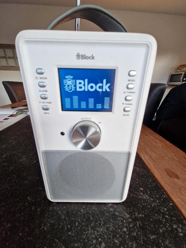 Block CR-10 ToGo! oplaadbare Smartradio, Audio, Tv en Foto, Radio's, Zo goed als nieuw, Radio, Ophalen