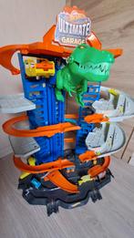 Hot Wheels parkeergarage met T-Rex, Ophalen, Gebruikt, Hot Wheels