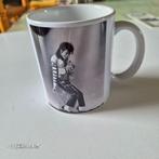 Michael Jackson op een mok met je zwarte en witte thee, Verzenden, Keramiek, Nieuw, Overige stijlen