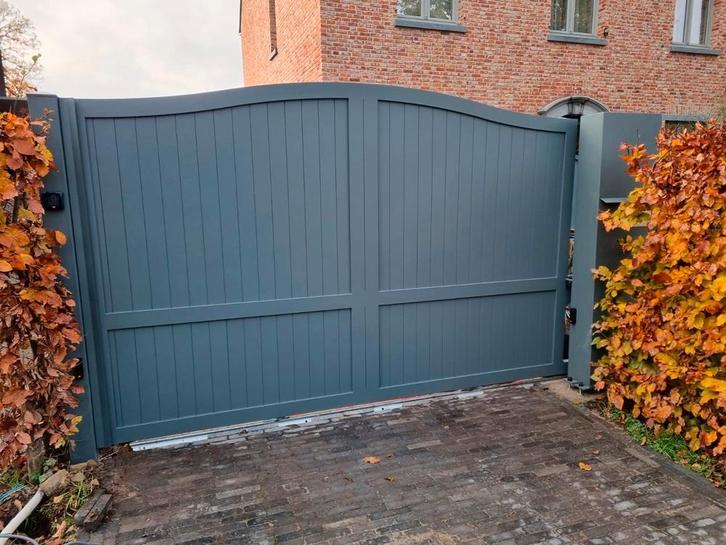 aluminium poorten op maat, Tuin en Terras, Tuinpoorten, Nieuw, Aluminium, Ophalen