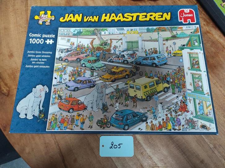 jumbo gaat winkelen, Hobby en Vrije tijd, Denksport en Puzzels, Gebruikt, Legpuzzel, 500 t/m 1500 stukjes, Ophalen of Verzenden