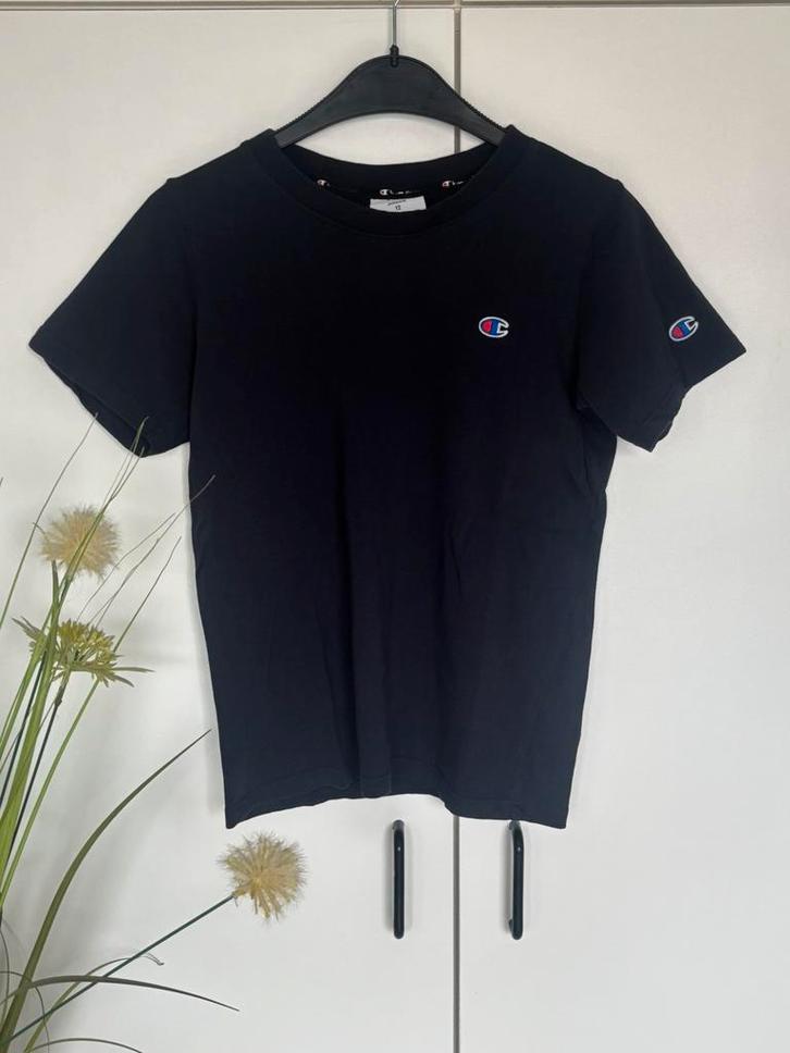 Champion Donkerblauw T-shirt – Maat 12 jaar, Kinderen en Baby's, Kinderkleding | Maat 152, Zo goed als nieuw, Jongen of Meisje