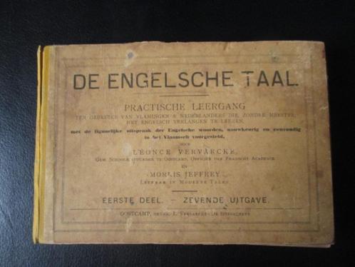 De Engelsche Taal, practische leergang, Antiek en Kunst, Antiek | Boeken en Manuscripten, Ophalen of Verzenden