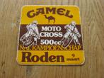 Camel Motorcross 500cc circuit Roden Nederland Sticker, Verzamelen, Ophalen of Verzenden, Nieuw, Motoren