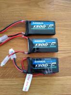 Admiral 1300mAh 2S 7.4V 30C LiPo Battery with JST Connector, Ophalen