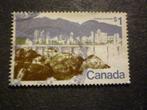 Canada 1977 Mi 496yIID(o) Gestempeld/Oblitéré, Timbres & Monnaies, Timbres | Amérique, Envoi