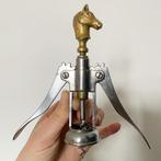 Tire bouchon ancien tête de cheval laiton, Antiek en Kunst, Ophalen of Verzenden