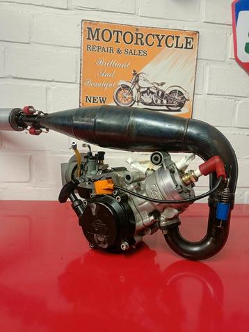 BZM 40 cc motorblok pocketbike, Enlèvement, Comme neuf, Pot d'échappement