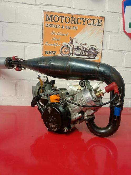 BZM 40 cc motorblok pocketbike, Fietsen en Brommers, Brommeronderdelen | Algemeen, Zo goed als nieuw, Uitlaat, Ophalen