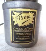 Lampe de mineur FISMA Espagne acétylène carbure charbonnage, Verzenden