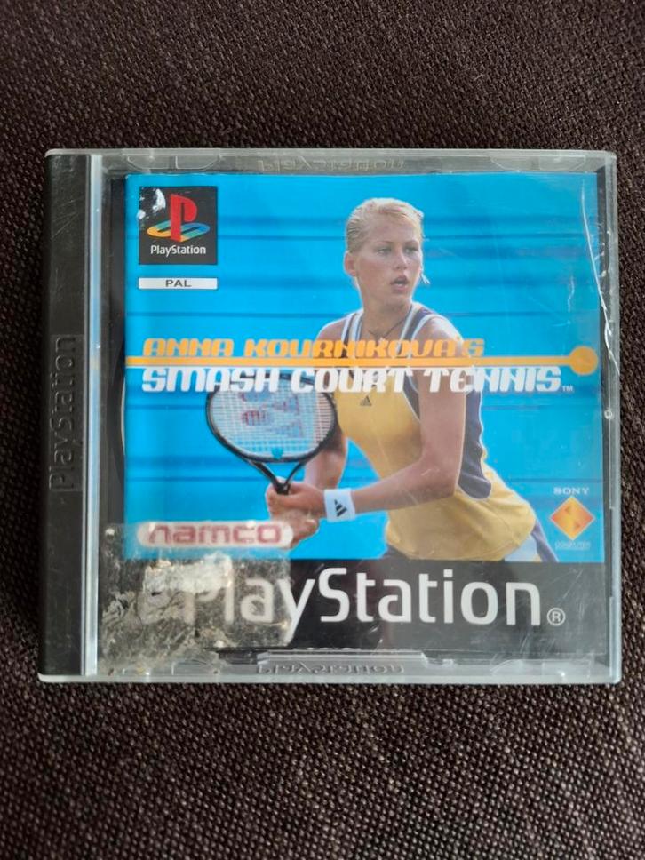 PS1 Anna Kournikova's smash court tennis, Games en Spelcomputers, Games | Sony PlayStation 1, Zo goed als nieuw, Ophalen of Verzenden