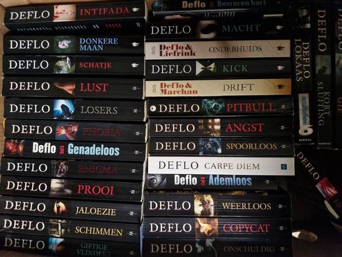 boeken Deflo, Boeken, Thrillers, Gelezen, België, Ophalen of Verzenden