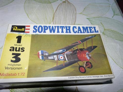 SOPWITH CAMEL  REVELL 1/72 VINTAGE BOX, Hobby en Vrije tijd, Modelbouw | Vliegtuigen en Helikopters, Nieuw, Vliegtuig, 1:72 tot 1:144