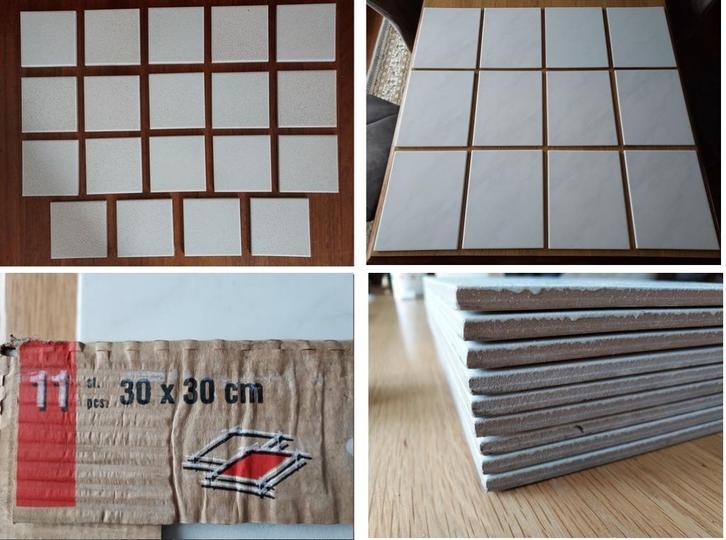 Tal van wand- en vloertegels (veelal Sphinx Maastricht), Huis en Inrichting, Stoffering | Behang, minder dan 10 m², Ophalen of Verzenden