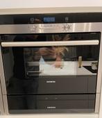 Siemens inbouw stoomoven inox 45cm, Ophalen, Zo goed als nieuw, Inbouw