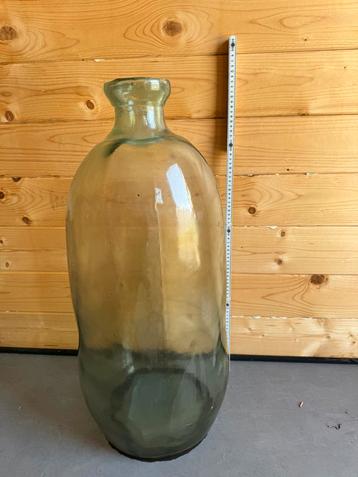 Vaas decoratie woonkamer 75cm glas beschikbaar voor biedingen
