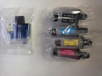 4 + 1 Inktpatronen huismerk voor Brother LC-900 beschikbaar voor biedingen