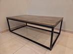 Industrieel salontafel – Maison du Monde – 130x70x45cm, Huis en Inrichting, Tafels | Salontafels, Ophalen, Zo goed als nieuw