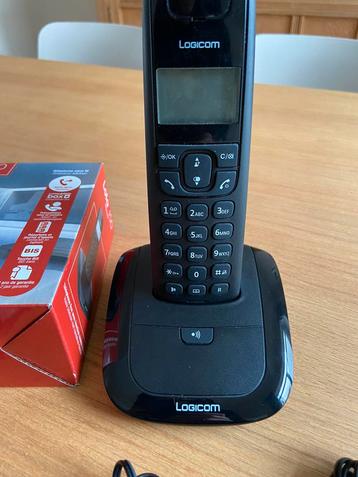 LOGICOM LOLA 150 BLACK - DRAADLOZE TELEFOON beschikbaar voor biedingen