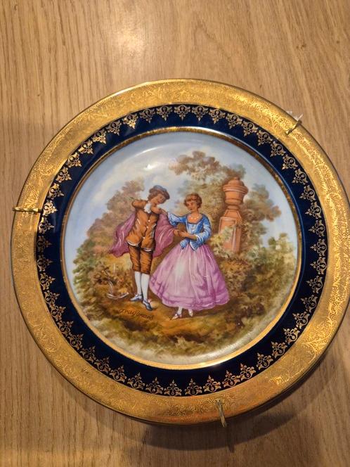 Authentiek Frans Limoges., Antiek en Kunst, Antiek | Wandborden en Tegels, Ophalen of Verzenden