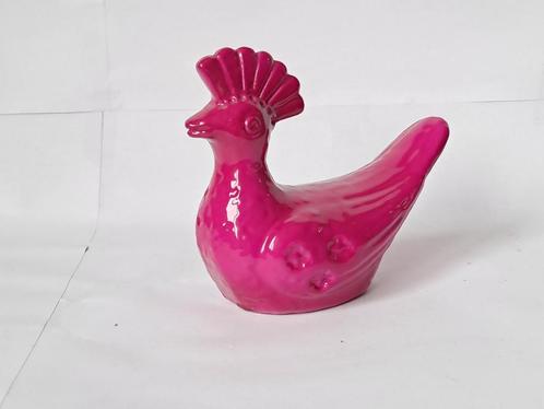 Bitossi vogel in ongewoon rose, Antiek en Kunst, Kunst | Designobjecten, Ophalen of Verzenden
