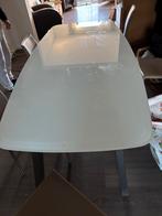 Glazen tafel 220/90 gratis, Huis en Inrichting, Tafels | Eettafels, Ophalen, Gebruikt, Glas
