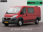 Fiat Ducato 130pk Dubbel Cabine L2H1 Trekhaak Airco Camera W, Auto's, Bestelwagens en Lichte vracht, Stof, Gebruikt, 3000 kg, 130 pk