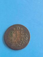 1754 Gelderland duit grote muntplaat 24mm, schaars!, Postzegels en Munten, Munten | Nederland, Overige waardes, Vóór koninkrijk