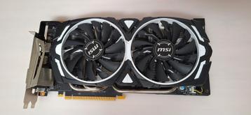 MSI Geforce GTX 1070 Armor 8GB beschikbaar voor biedingen