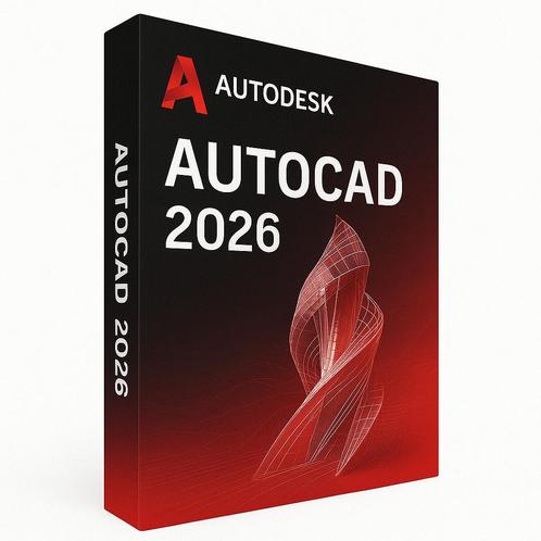 Autodesk AutoCAD 2026, Computers en Software, Educatie- en Cursussoftware, Nieuw, MacOS, Windows, Ophalen