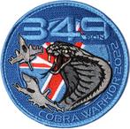 349 Sqn - Cobra Warrior 2022 - patch, Envoi, Armée de l'air, Emblème ou Badge