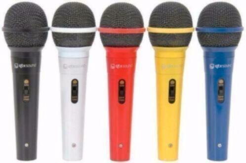 Set van vijf gekleurde dynamische microfoons 854-E, Musique & Instruments, Microphones, Neuf, Autres types, Enlèvement ou Envoi