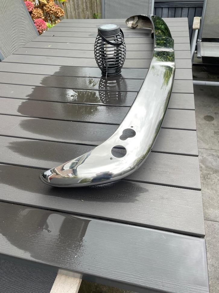 Alfa Romeo 105 GT Bertone voorbumper 1750 GTV 1e Serie Mooi!, Auto-onderdelen, Carrosserie, Bumper, Alfa Romeo, Gebruikt, Verzenden