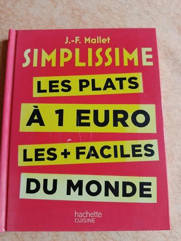 Simplissime - Les plats à 1 euro les + faciles du monde beschikbaar voor biedingen