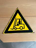 Oude vintage waarschuwingsbord, Ophalen of Verzenden, Gebruikt, Overige typen