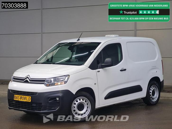 Citroën Berlingo 110PK Automaat L1H1 Navi Airco Cruise Park, Auto's, Bestelwagens en Lichte vracht, Bedrijf, Te koop, Achteruitrijcamera