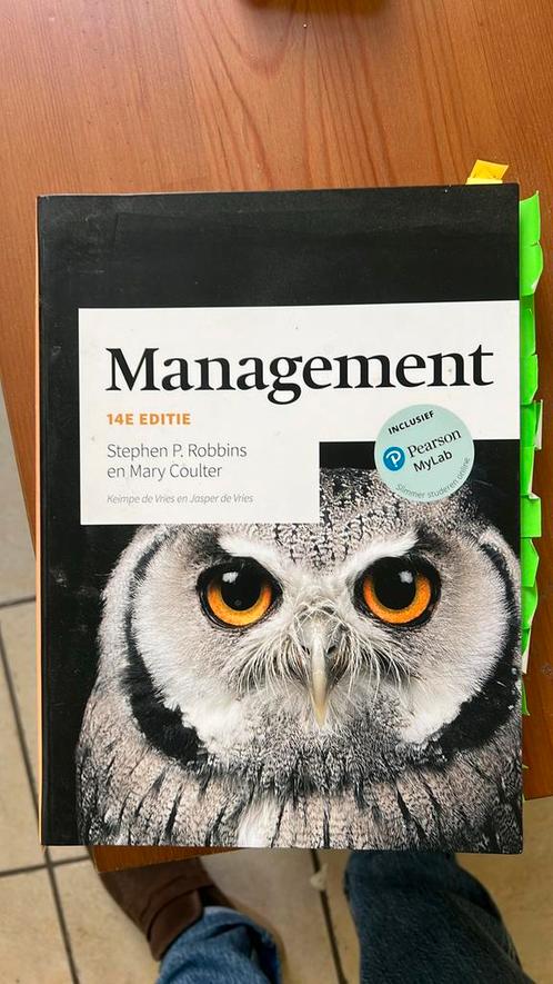 Stephen P. Robbins - Management, Boeken, Schoolboeken, Zo goed als nieuw, Nederlands, Ophalen