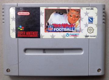 Troyaikman Football voor de Europese Super Nintendo  beschikbaar voor biedingen