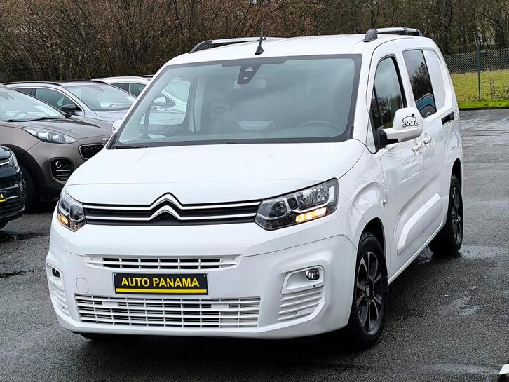 Citroen Berlingo 1.5 BlueHDi XL DOUBLE CABINE 5PL CLIM GPS, Auto's, Citroën, Bedrijf, Berlingo, ABS, Airbags, Airconditioning