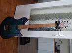 Guitare électrique EVH Wolfgang WG Standard QM - chlorine bu, Ophalen of Verzenden, Zo goed als nieuw, Solid body, Overige merken