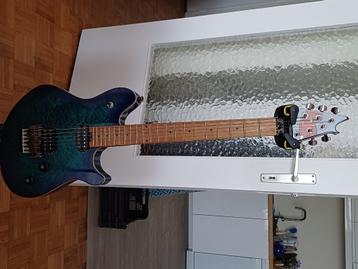 Guitare électrique EVH Wolfgang WG Standard QM - chlorine bu beschikbaar voor biedingen