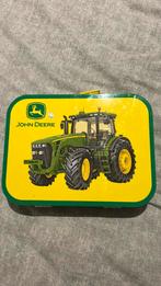 4 puzzels in metalen koffer John Deere, Verzenden, Zo goed als nieuw